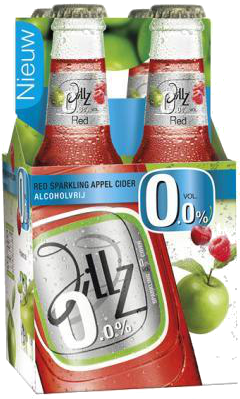 Jillz Red  0.0%, 4x23cl